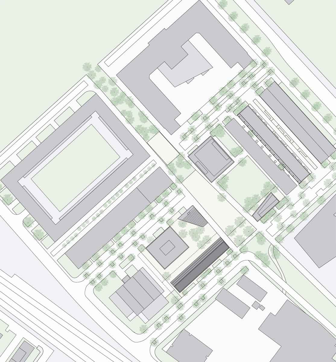 Längsbau Zwhatt