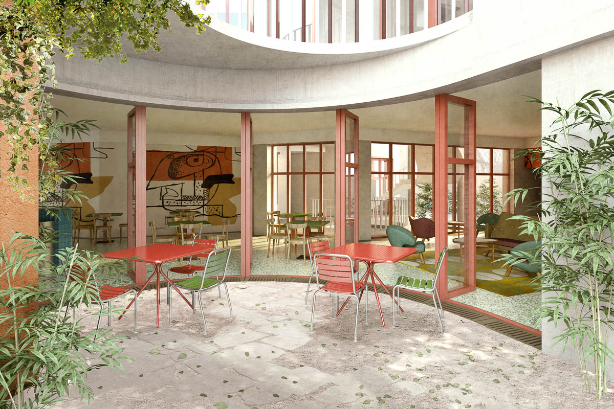 Badstrasse-Baden Rendering Badstrasse Baden